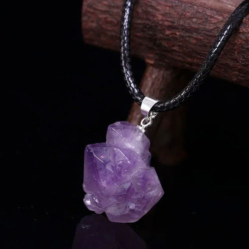 Ahorro Set Espiritual: Buda Zen Aurea y Amatista Natural