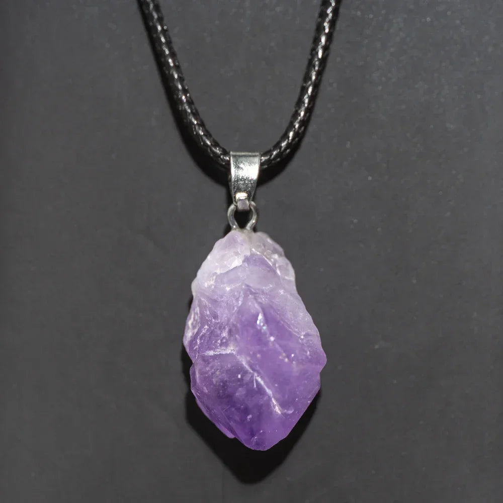 Colgante de Amatista Natural – Joya Espiritual