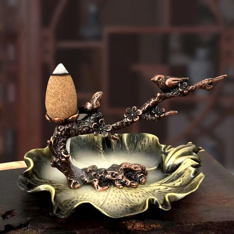 Quemador de Incienso Flor de Loto – Cascada de Humo